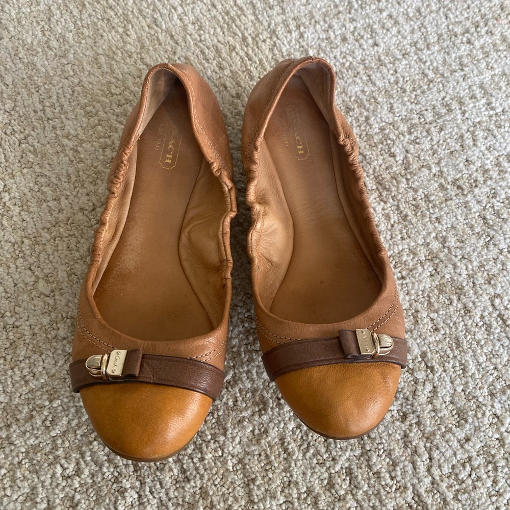 Coach Ballet Shoes size 8 US